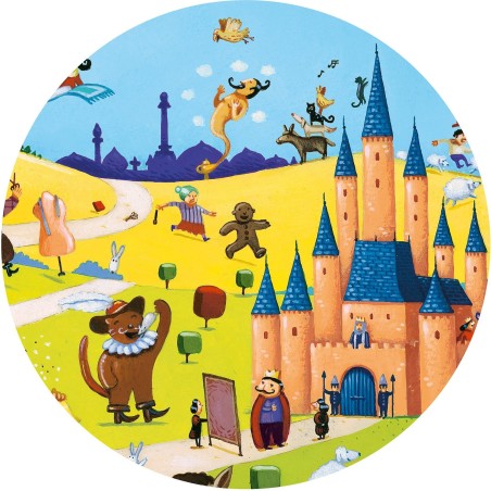 Puzzle observation - Les contes - 54 pièces - Jeux classiques - Jeux de société - Djeco