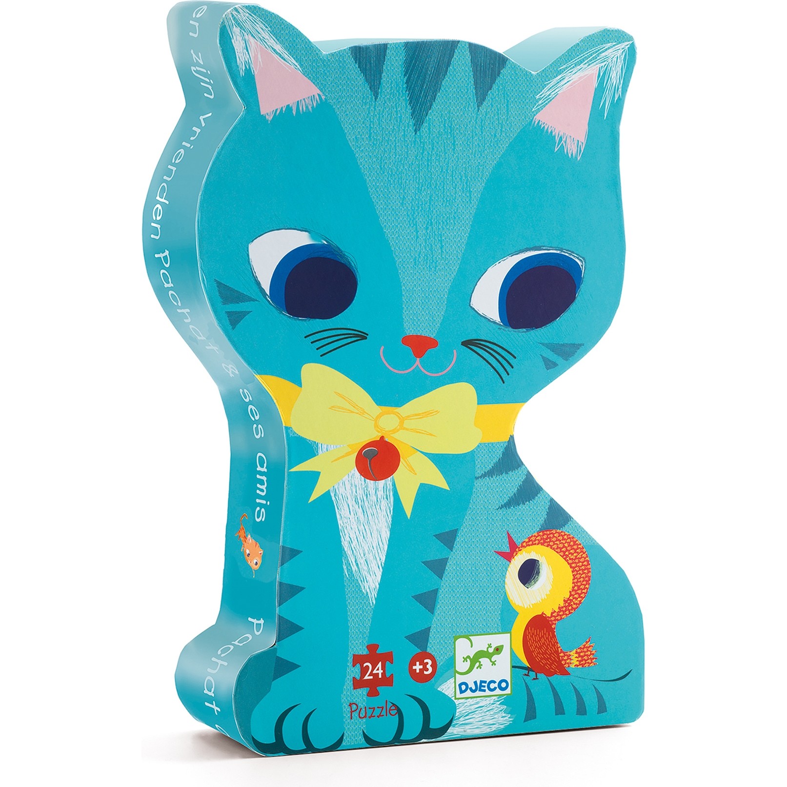 Puzzle Pachat et ses amis Puzzle enfant avec chats dès 3 ans Djeco