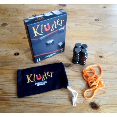 Kluster - jeu d'aimant de table par Borderline - joué une fois complet avec  2 GRATUIT 3770003625605
