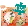Puzzle silhouette - Kokeishi - 36 pcs - DJ07236 - Djeco