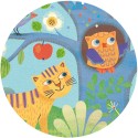 Puzzle silhouette - Coucou hibou - 24 pcs - DJ07215 - Djeco