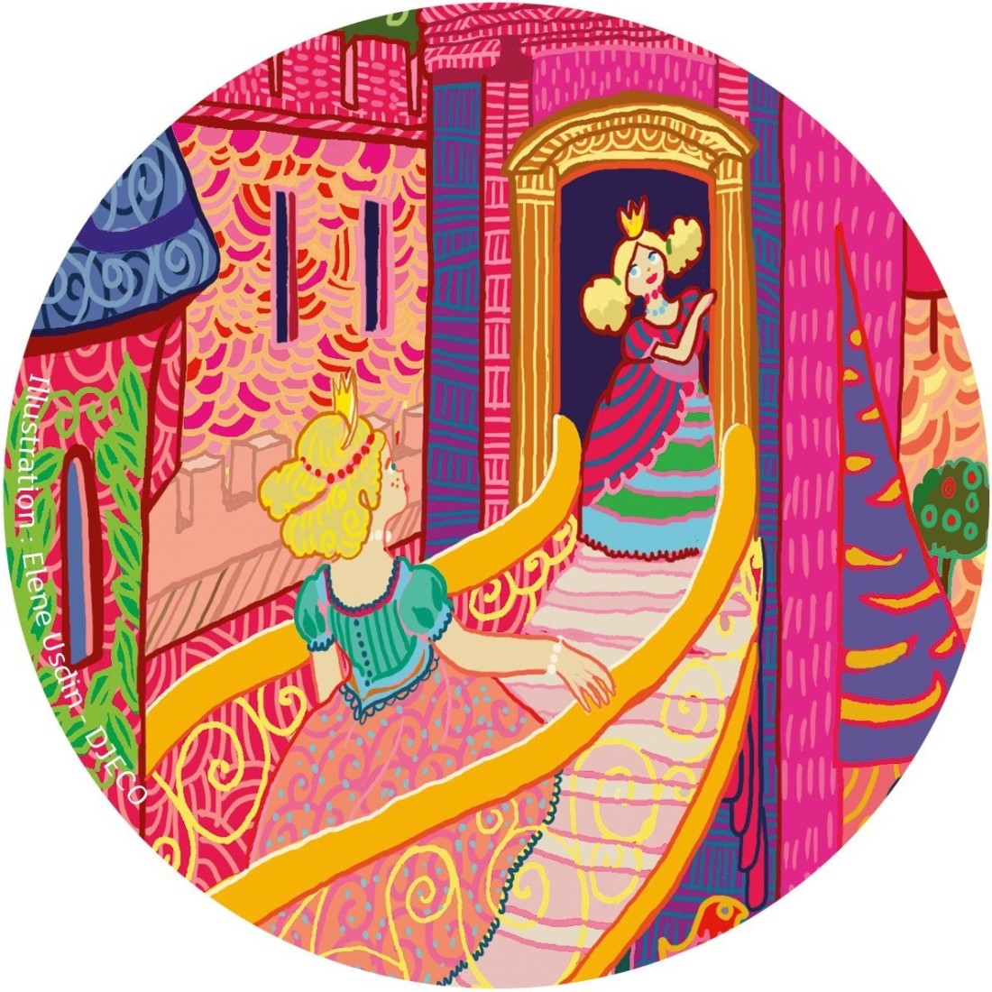 Puzzle conte: Aladin - Puzzle Djeco de 24 pièces sous forme de