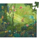 Puzzle dans la jungle de 54 pièces avec boite silhouette by - Djeco