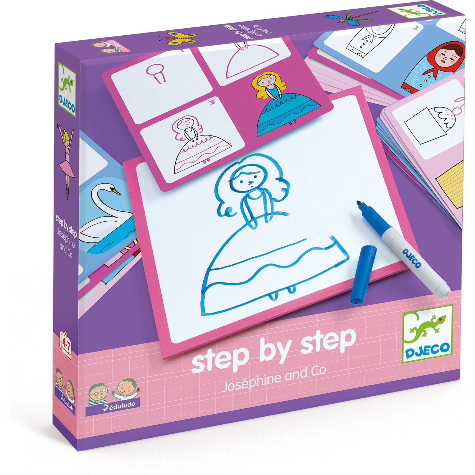 Step by step Joséphine and Co Djeco
