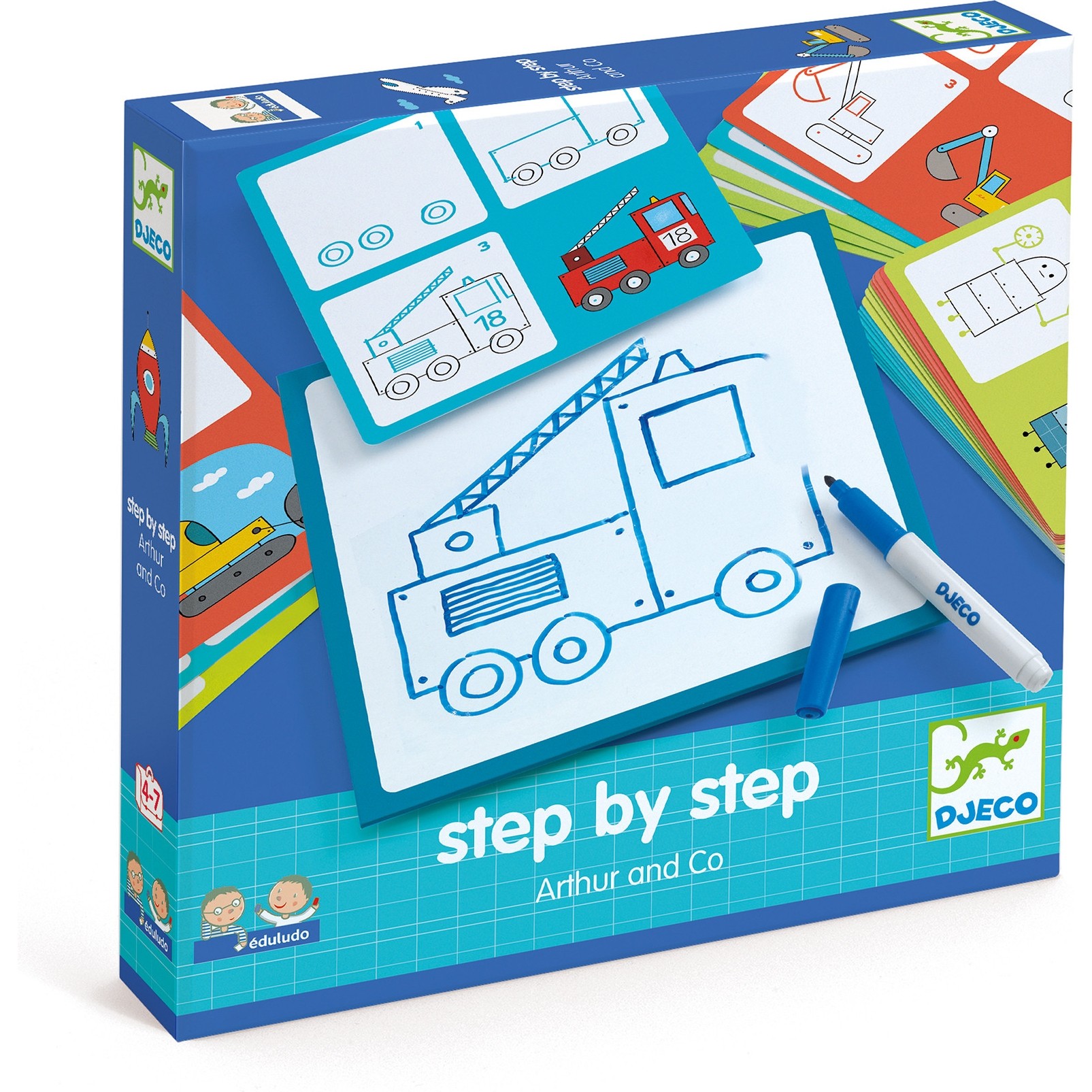 Step by step Arthur and Co Djeco