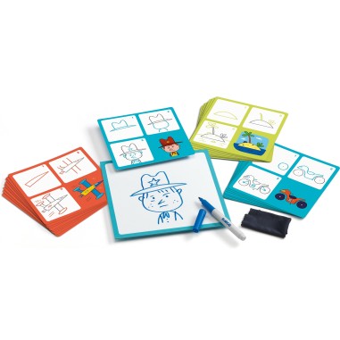 Apprendre à dessiner Step by step Arthur and Co - Djeco