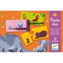 Puzzle duo maman bébé - Jeu & puzzle éducatif - Djeco
