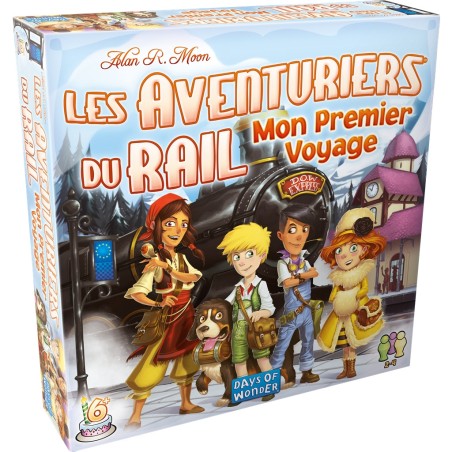 Les Aventuriers du Rail Europe: Mon Premier Voyage - Jeu de société - Days of Wonder