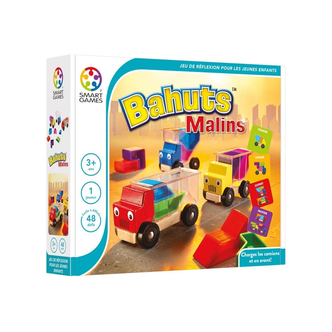 Trucky 3 - Bahuts Malins - Jeux de société Enfants - Smart Games -  Smartgames Casse-têtes