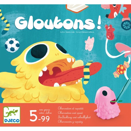Jeu d'observation et de rapidité : gloutons - Djeco