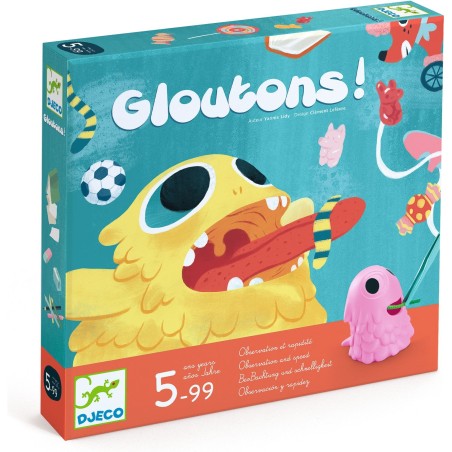 Jeu d'observation et de rapidité : gloutons - Djeco