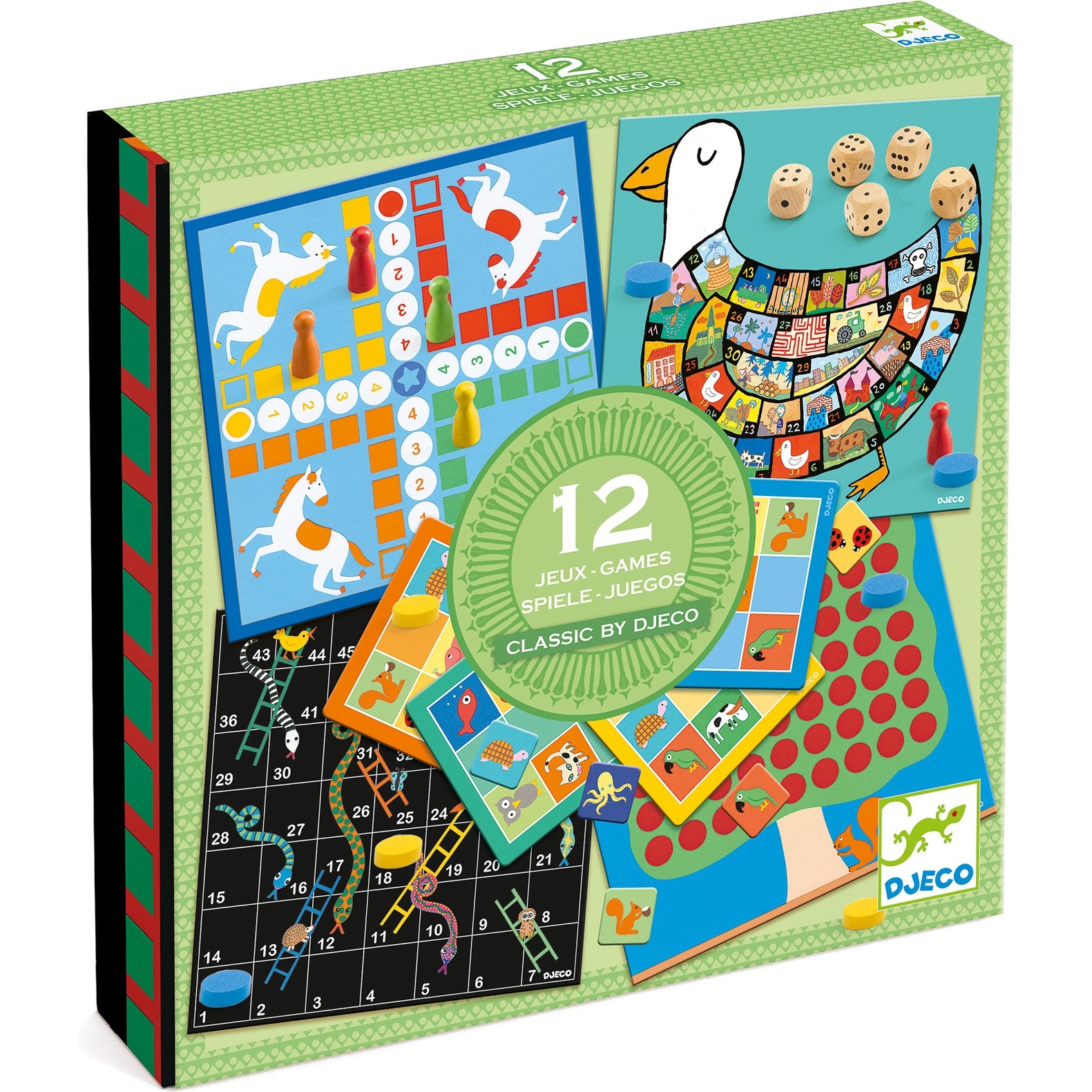 Classic box boîte de 12 jeux Djeco