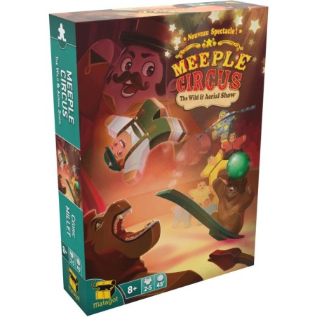Meeple Circus - Extension The Wild Aerial Show - Jeu de société - Matagot