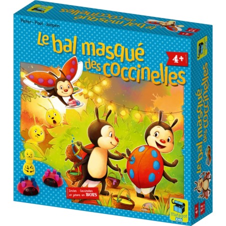 Le bal masqué des coccinelles - jeu coopératif - Kids - Matagot