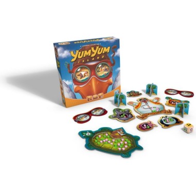 Yum Yum Island - jeu d'adresse coopératif Asmodée - Space Cow
