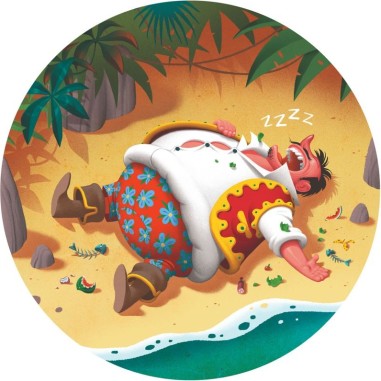 Yum Yum Island - jeu d'adresse coopératif Asmodée - Space Cow