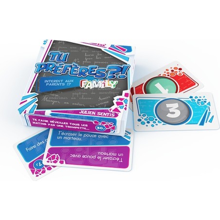 Tu Préfères?! Family - Jeu de société - Ferti - Ferti Games
