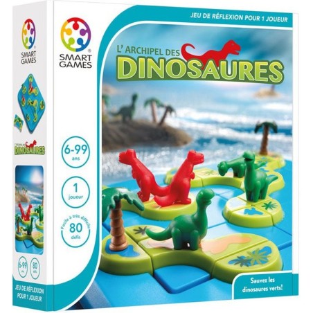L'archipel des dinosaures - jeu de logique évolutif - Smartgames