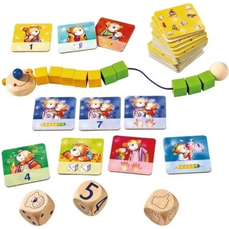 L'Ours Savant apprend à Compter - Jeu de société - Haba