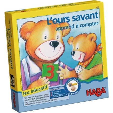 L'Ours Savant apprend à Compter - Jeu de société - Haba
