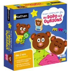 Mon premier jeu au dodo les oursons - Nathan