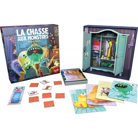 La chasse aux monstres - jeu de mémoire coopératif - Scorpion Masqué - Le scorpion masqué