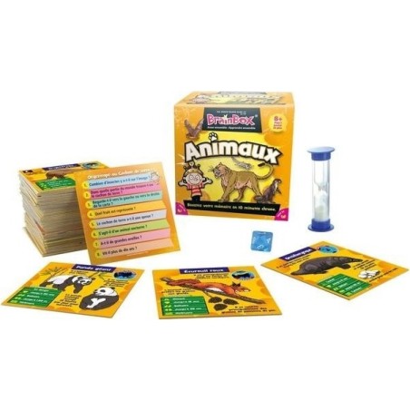 Brain Box - Animaux - Jeu de société - Green Board Game Company - Green Board Games