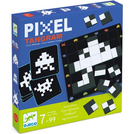 Pixel Tangram - Jeu de société - Djeco