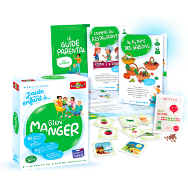 J’aide mon Enfant à Bien Manger - Jeux de société Enfants - Editions - Bioviva