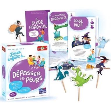 J'aide mon enfant à - Dépasser ses peurs - Jeu de société - Bioviva Editions