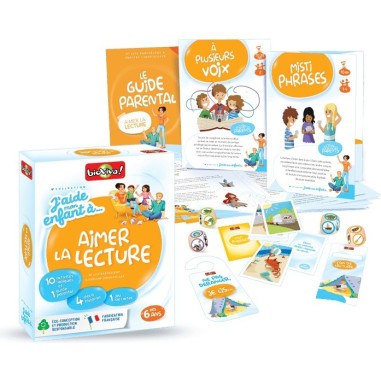 J'aide mon enfant à - Aimer la Lecture - Jeux de figurines - Bioviva Editions