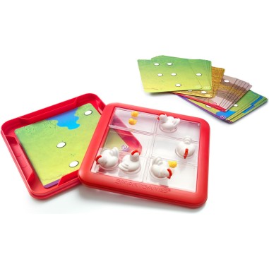 Les Poules ont la Bougeotte - Jeu de Réflexion & Voyage - Smartgames