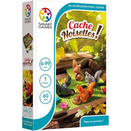 Cache Noisettes! - Jeu de société - Smart Games - Smartmax