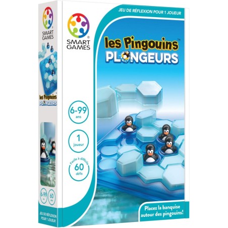 Les Pingouins Plongeurs - Jeu de Réflexion 1 Joueur - Smartgames