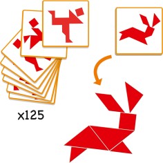 Tangram - Jeu de société - Djeco 2