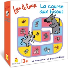Lou le loup - la course aux bisous - Bayard Jeux