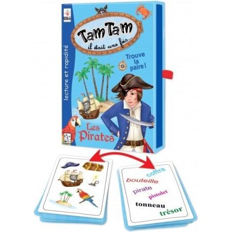 Tam Tam Il était une Fois: les Pirates - Nouvelle Version - Jeu de société - Ab Ludis Editions
