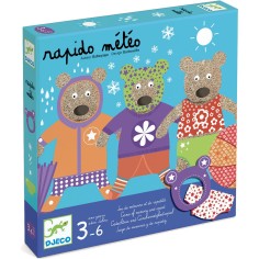 Jeu de mémoire Rapido Météo - Djeco