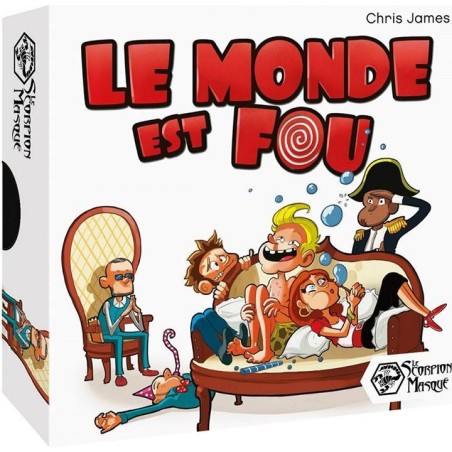 Le Monde est Fou - Jeu de société - Scorpion Masqué - Le scorpion masqué