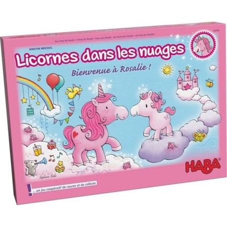 Licornes dans les Nuages - Bienvenue à Rosalie - Jeu de société - Haba