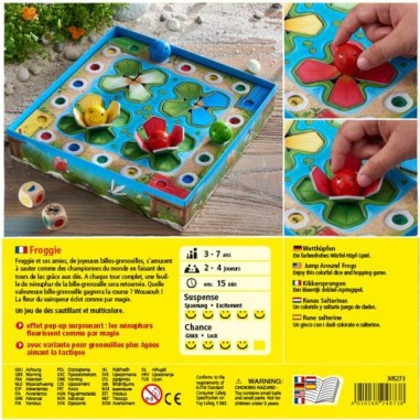 Froggie - jeu de dés et de course - Haba