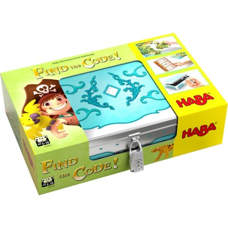 Find the Code! Ile des Pirates - Jeux de société - Haba