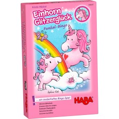 Licornes dans les Nuages - Bingo Scintillant - Jeux de société Enfants - Haba