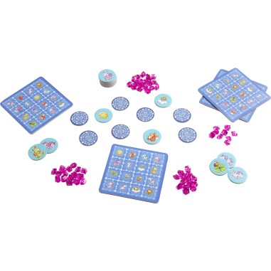 Licornes dans les Nuages - Bingo Scintillant - Jeux de société Enfants - Haba