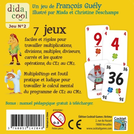 Multiplo Dingo - Jeu de société - Cocktail Games