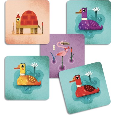 Jeux de Cartes - Crazy Ducks - Jeu de société - Djeco