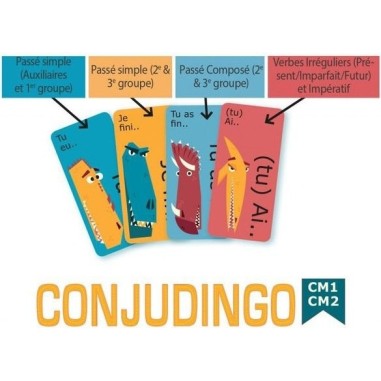 Conjudingo CE1 - Jeu de société - Cocktail Games