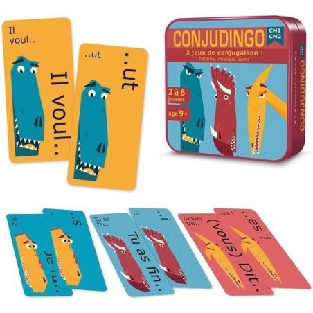 Conjudingo CM1 CM2 - Jeu de société - Cocktail Games