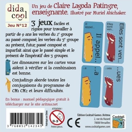 Conjudingo CM1 CM2 - Jeu de société - Cocktail Games