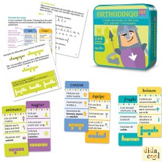 Orthodingo CE2 - jeu sur l'orthographe - Cocktail Games 2